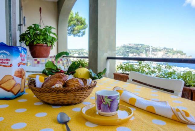 Ischia - Panoramic Apartment On The Sea Lacco Ameno  Ngoại thất bức ảnh